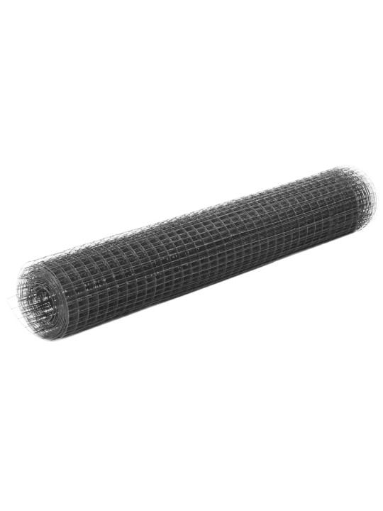 Pletivo ke kurníku ocel PVC vrstva 10 x 1 m šedé