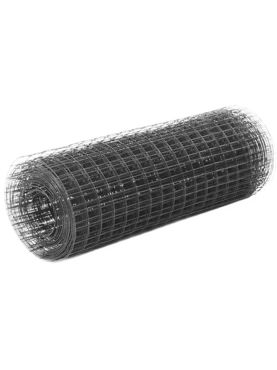 Pletivo ke kurníku ocel PVC vrstva 25 x 0,5 m šedé