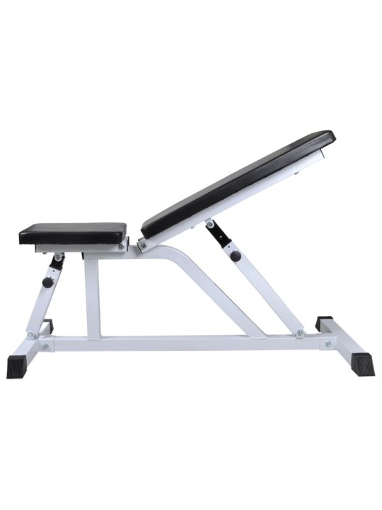 Posilovací lavice se sadou činek barbell a dumbbell 30,5 kg