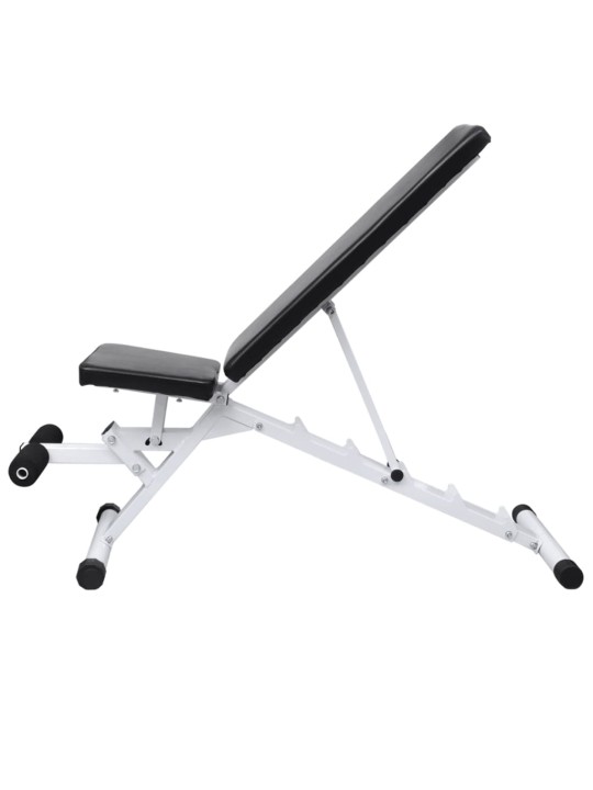 Posilovací lavice se sadou činek barbell a dumbbell 30,5 kg