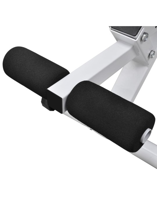 Posilovací lavice se sadou činek barbell a dumbbell 30,5 kg