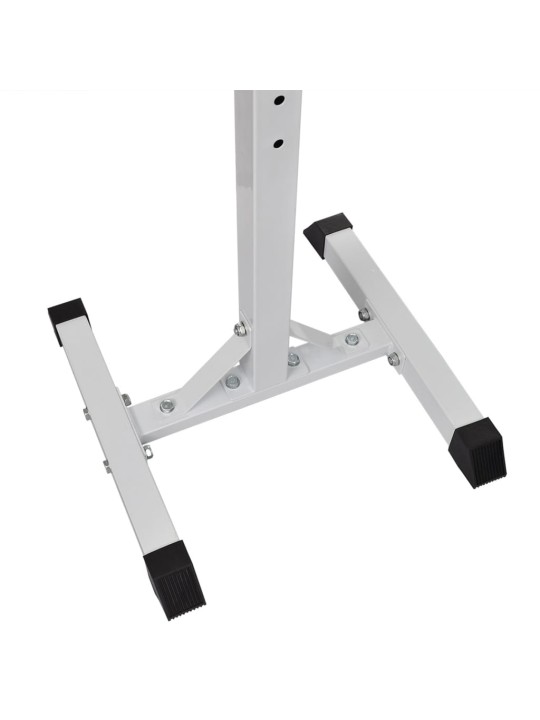 Posilovací stojan se sadou činek barbell a dumbbell 30,5 kg