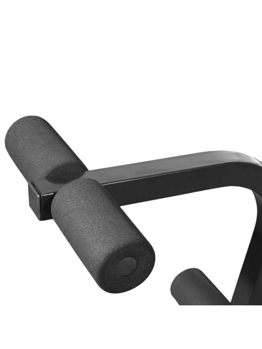 Posilovací lavice se stojanem na závaží a sadou činek 60,5 kg