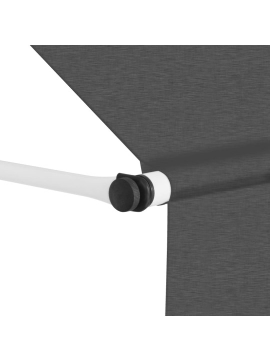 Ručně zatahovací markýza 300 cm antracitová