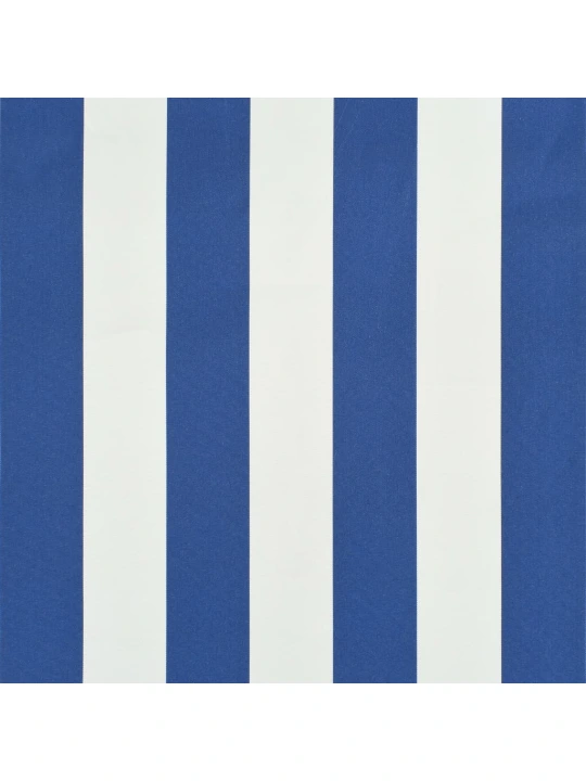 Okenní markýza 400 x 120 cm modro-bílá