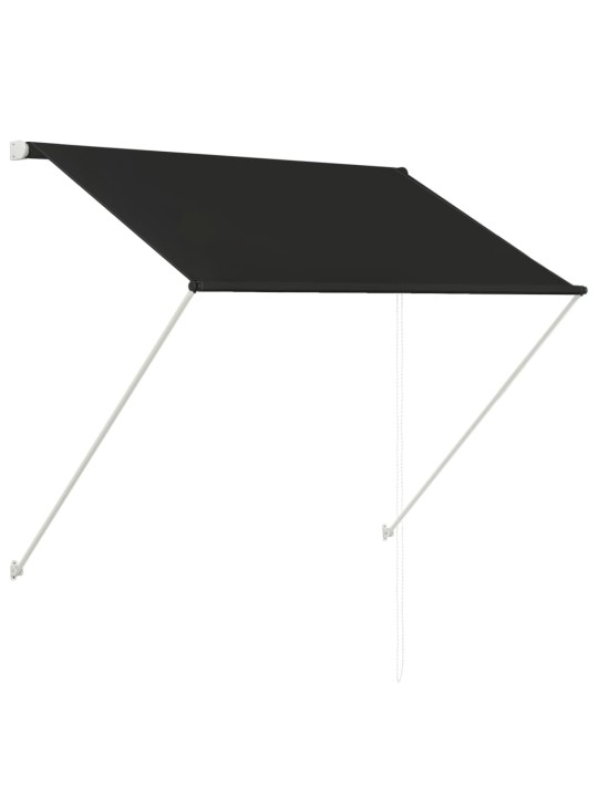 Zatahovací markýza antracitová 150 x 150 cm