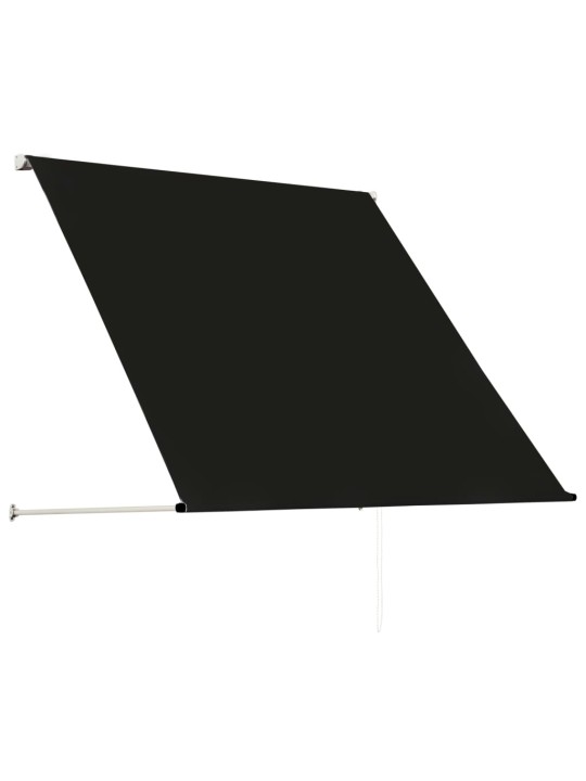Zatahovací markýza antracitová 150 x 150 cm