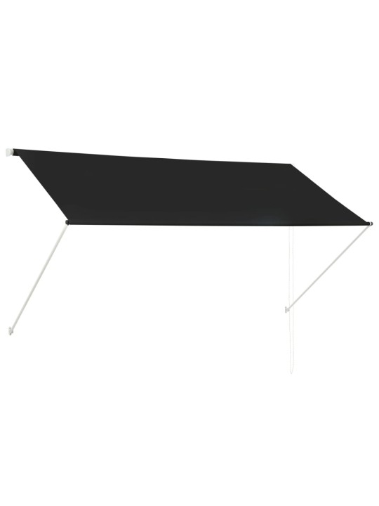 Zatahovací markýza antracitová 250 x 150 cm