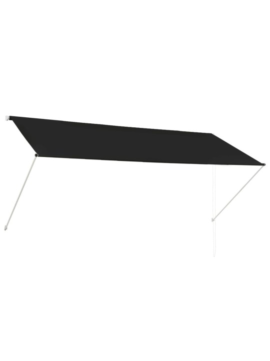 Zatahovací markýza 300 x 150 cm antracitová