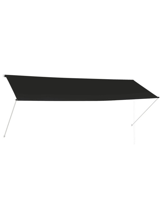 Zatahovací markýza antracitová 350 x 150 cm