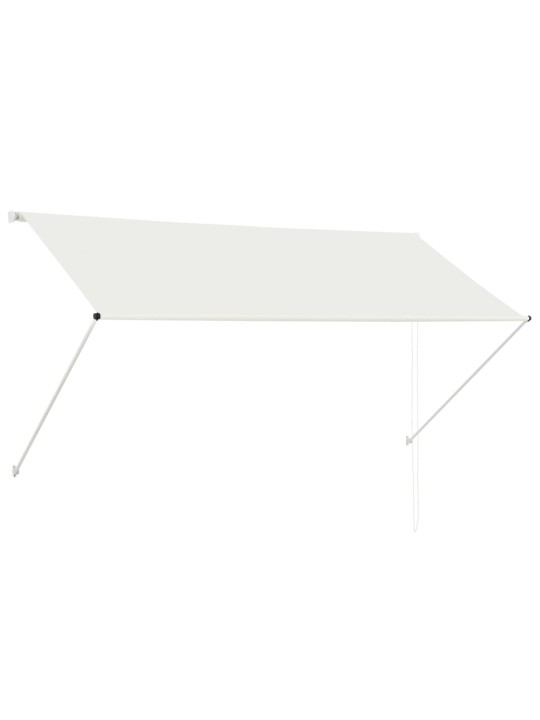 Zatahovací markýza krémová 250 x 150 cm