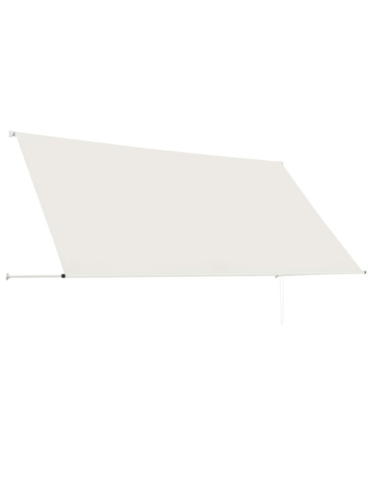 Zatahovací markýza krémová 300 x 150 cm
