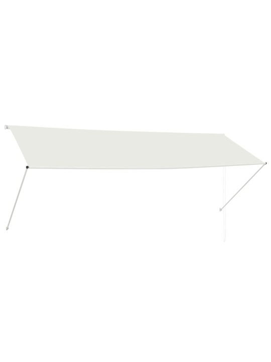 Zatahovací markýza krémová 350 x 150 cm