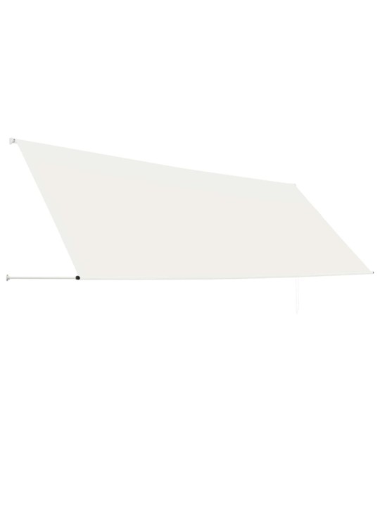 Zatahovací markýza krémová 400 x 150 cm