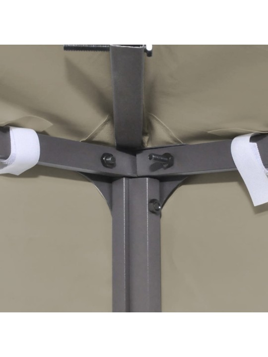 Náhradní střecha na altán 310 g/m² 3x3 m béžová