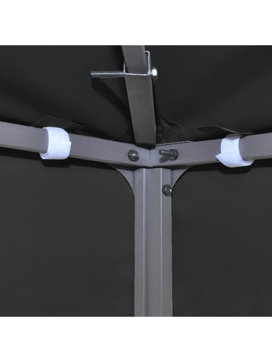 Náhradní střecha na altán 310 g/m² 3x3 m šedá
