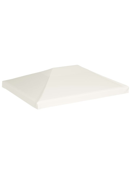Náhradní střecha na altán 310 g/m² 4 x 3 m krémově bílá