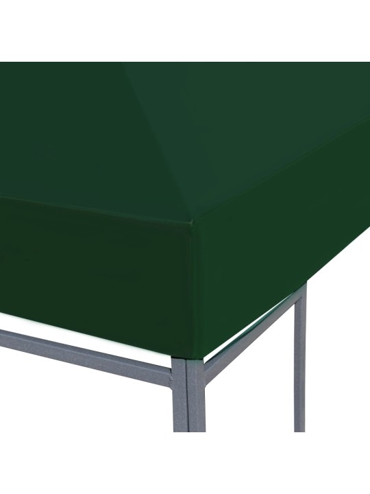Náhradní střecha na altán 310 g/m² 4 x 3 m zelená