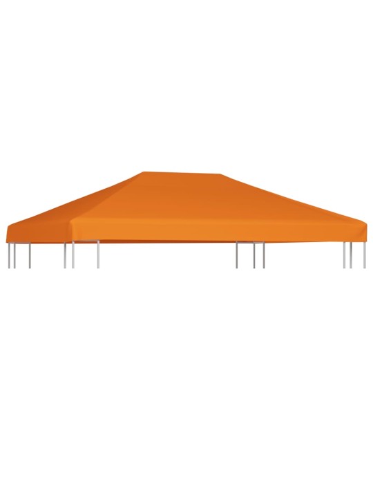 Náhradní střecha na altán 310 g/m² 4 x 3 m oranžová