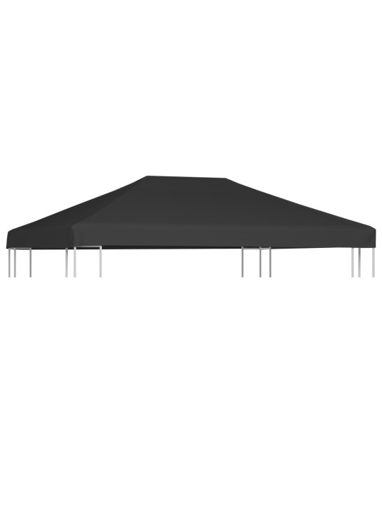Náhradní střecha na altán 310 g/m² 4x3 m šedá