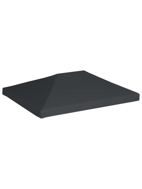 Náhradní střecha na altán 310 g/m² 4x3 m šedá