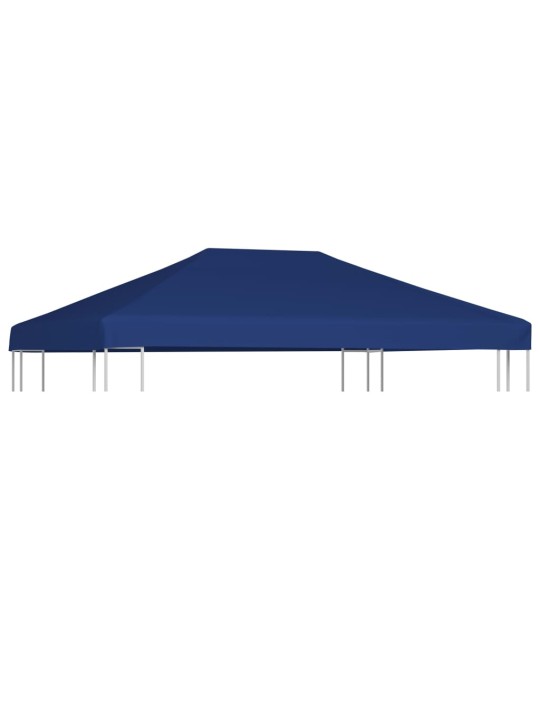 Náhradní střecha na altán 310 g/m² 4 x 3 m modrá