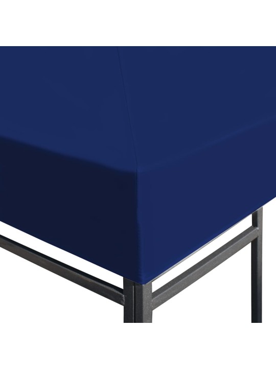 Náhradní střecha na altán 310 g/m² 4 x 3 m modrá
