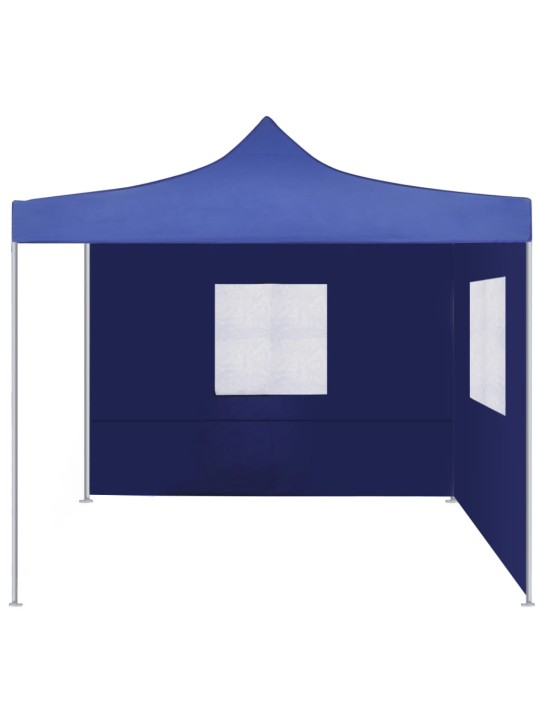 Skládací stan se 2 stěnami 3 x 3 m modrý