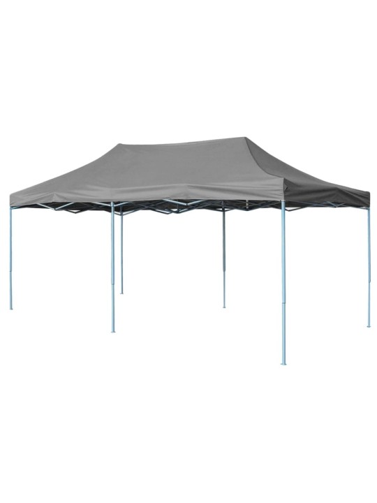 Skládací nůžkový party stan 3 x 6 m antracitový