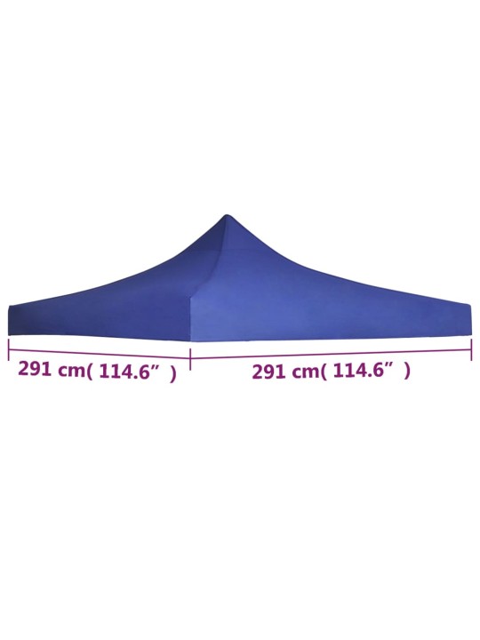 Střecha k party stanu 3 x 3 m modrá