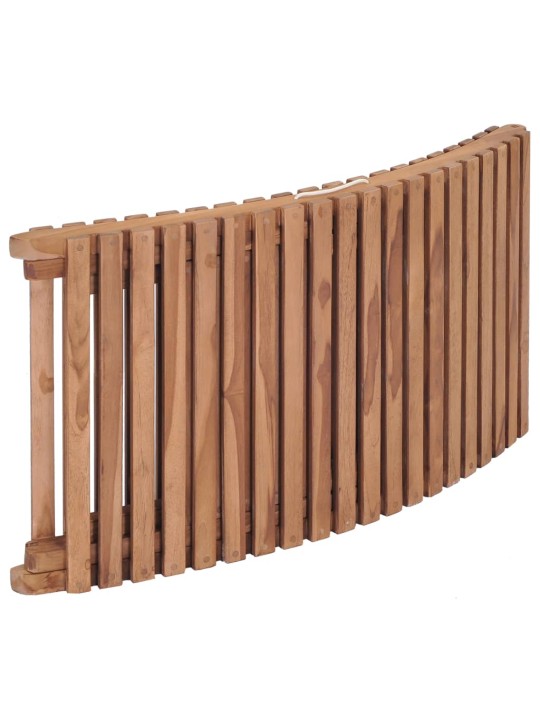 Skládací zahradní lehátko masivní teak