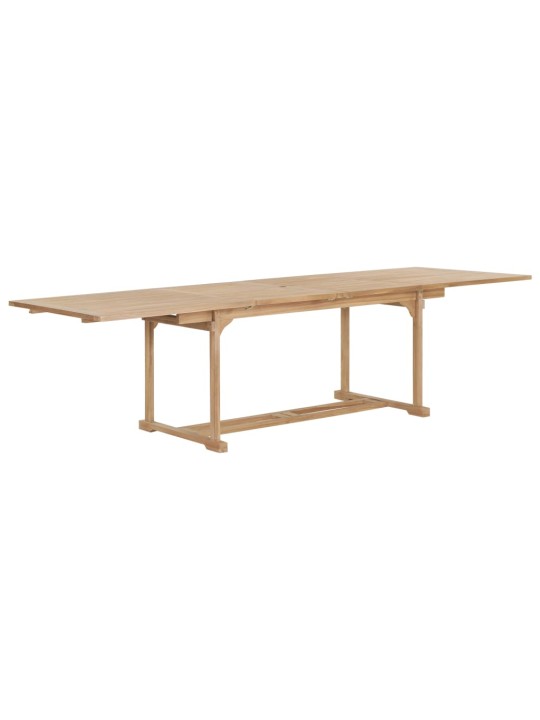 Rozkládací zahradní stůl (180–280) x 100 x 75 cm masivní teak