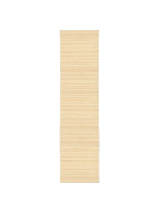 Koberec bambus 80 x 300 cm přírodní