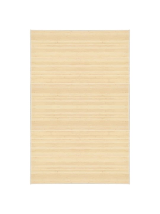 Koberec bambus 100 x 160 cm přírodní