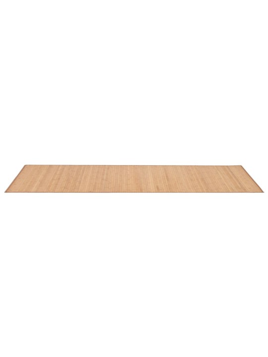 Koberec bambus 80 x 200 cm hnědý
