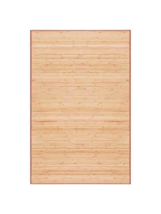 Koberec bambus 100 x 160 cm hnědý