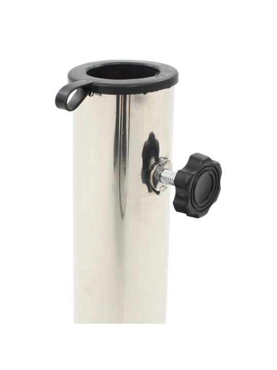 Stojan na slunečník žulový 20 kg kulatý černý
