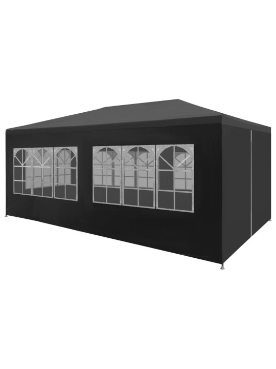Party stan 3 x 6 m antracitový