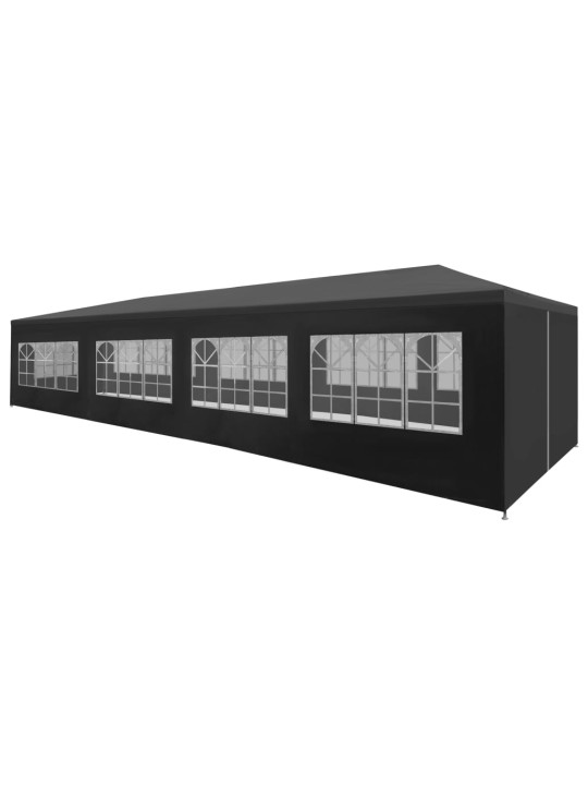 Party stan 3 x 12 m antracitový