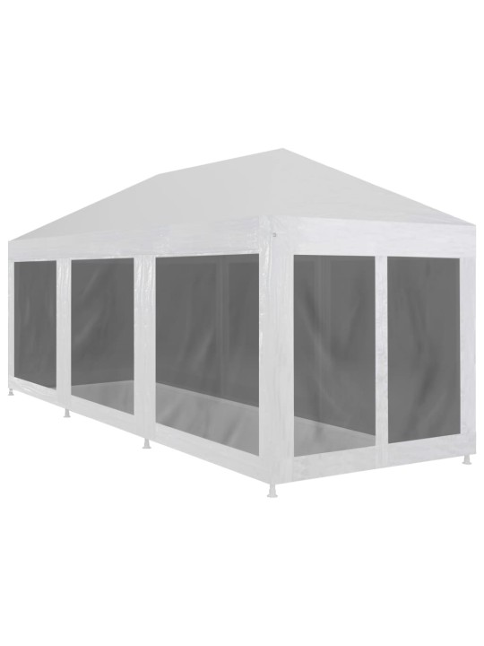 Party stan s 8 bočními stěnami ze síťoviny 9 x 3 m
