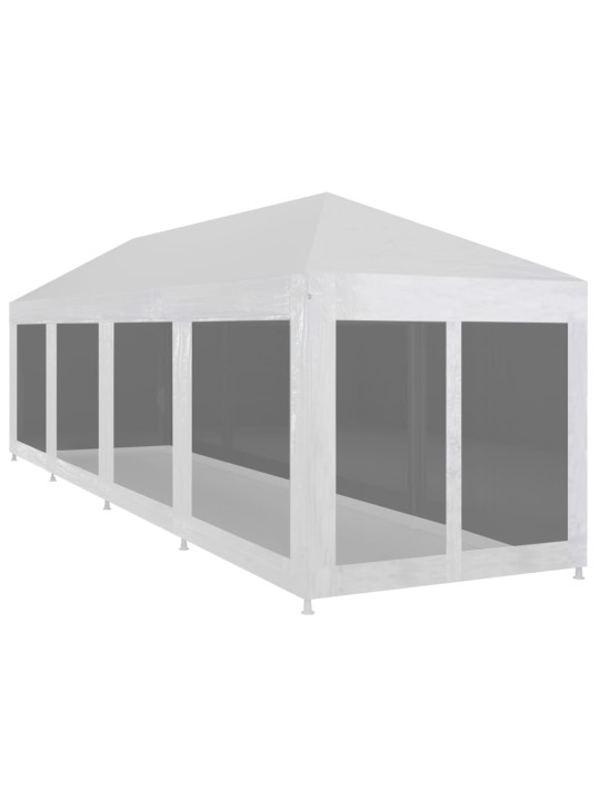 Party stan s 10 bočními stěnami ze síťoviny 12 x 3 m
