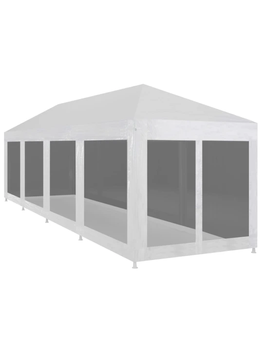 Party stan s 10 bočními stěnami ze síťoviny 12 x 3 m