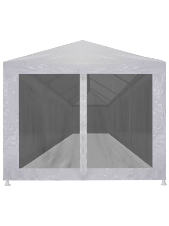 Party stan s 10 bočními stěnami ze síťoviny 12 x 3 m