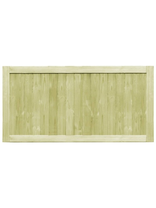 Zahradní brána 2křídlá impregnovaná borovice 300 x 75 cm