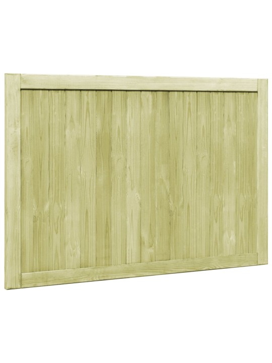 Zahradní brána 2křídlá impregnovaná borovice 300 x 100 cm