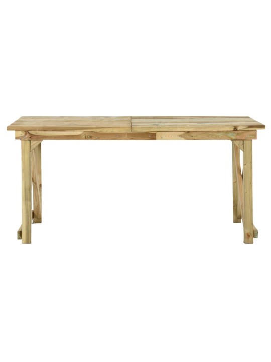 Zahradní stůl 160 x 79 x 75 cm dřevo