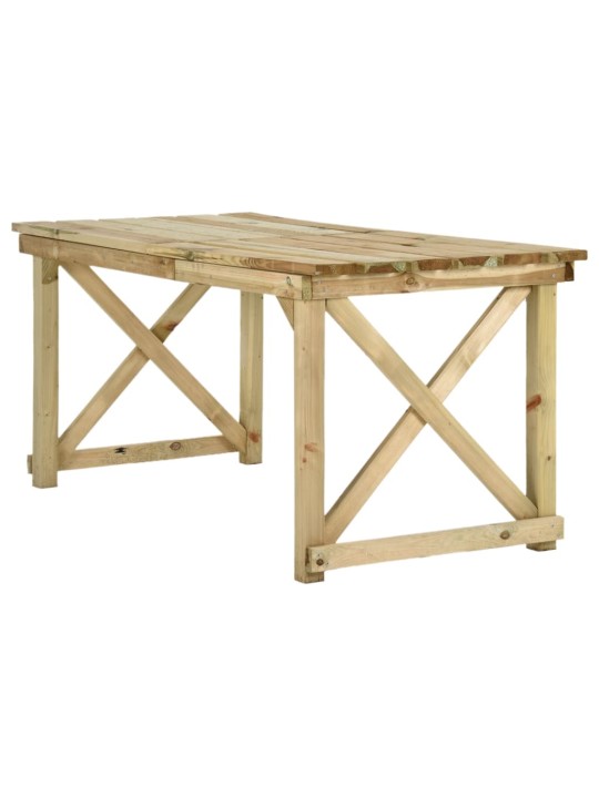 Zahradní stůl 160 x 79 x 75 cm dřevo