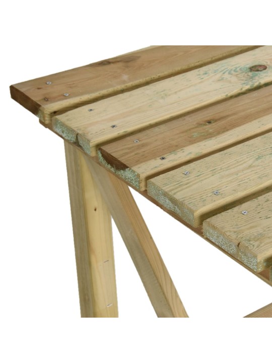 Zahradní stůl 160 x 79 x 75 cm dřevo