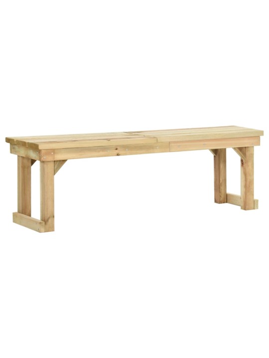 Zahradní lavice 140 cm impregnované borové dřevo