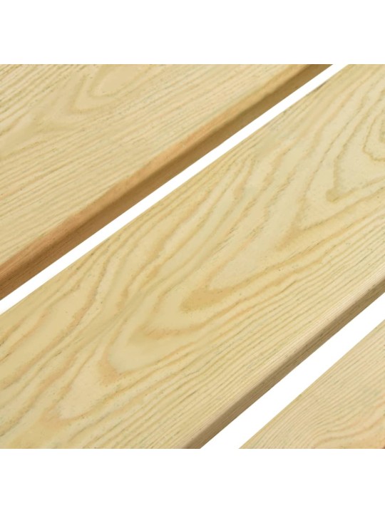Zahradní lavice 140 cm impregnované borové dřevo